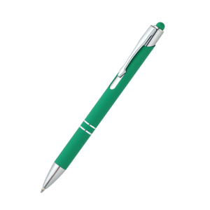 Ручка металлическая Ingrid софт-тач, зеленый