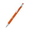 Ручка металлическая Ingrid софт-тач, оранжевый (Изображение 1)