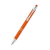 Ручка металлическая Ingrid софт-тач, оранжевый (Изображение 2)