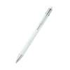 Ручка металлическая Ingrid софт-тач, белый (Изображение 2)