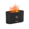 Светодиодный USB увлажнитель-ароматизатор Flame, черный (Изображение 1)