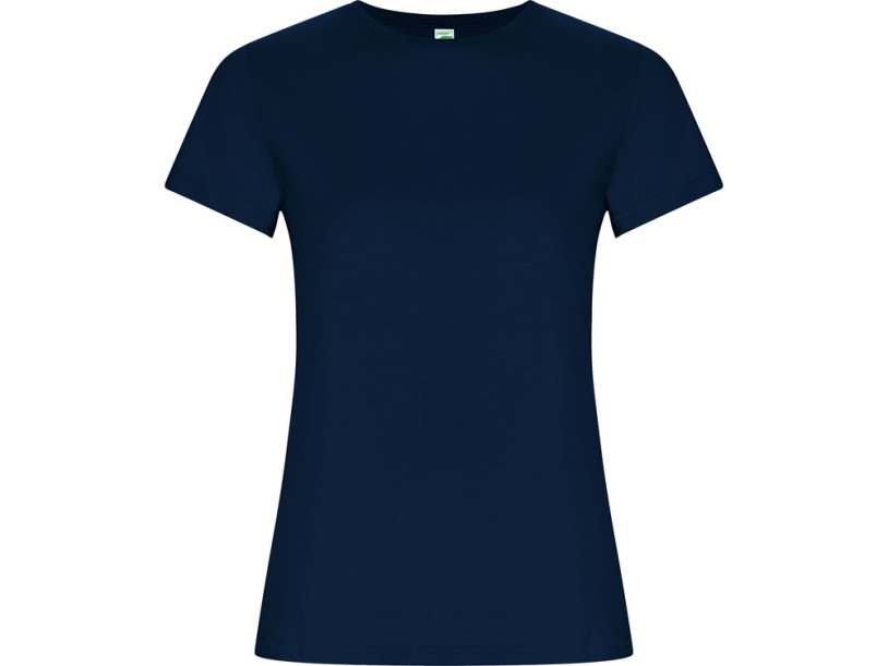 Футболка из органического хлопка Golden Woman женская (navy) L (Изображение 1)