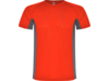 Спортивная футболка Shanghai мужская (красный/графит) 2XL (Изображение 1)