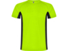 Спортивная футболка Shanghai мужская (черный/зеленый) 2XL (Изображение 1)