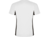 Спортивная футболка Shanghai мужская (белый/графит) 2XL (Изображение 2)