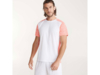 Спортивная футболка Zolder мужская (розовый/белый) 2XL (Изображение 1)