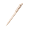 Ручка из биоразлагаемой пшеничной соломы Melanie, белый (Изображение 1)