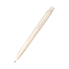Ручка из биоразлагаемой пшеничной соломы Melanie, белый (Изображение 2)