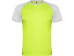 Спортивная футболка Indianapolis мужская (белый/неоновый зеленый) 3XL