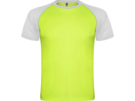 Спортивная футболка Indianapolis мужская (белый/неоновый зеленый) XL
