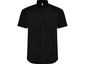 Рубашка Aifos мужская с коротким рукавом (черный) L