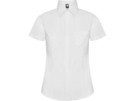 Рубашка Sofia женская с коротким рукавом (белый) 2XL