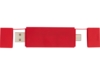 Двойной USB 2.0-хаб Mulan (красный)  (Изображение 2)