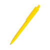 Ручка шариковая Agata софт-тач, желтый (Изображение 1)