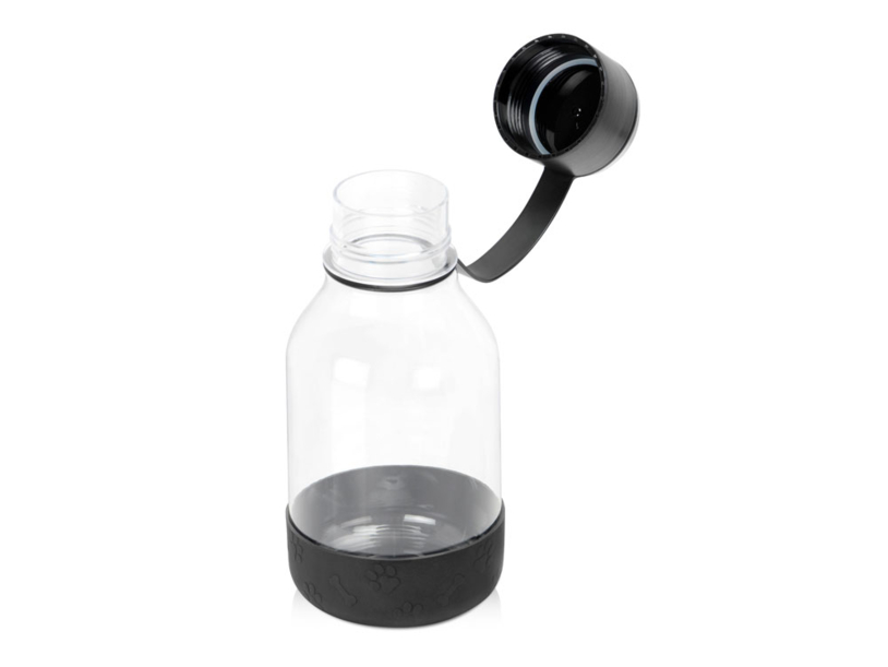 Бутылка для воды 2-в-1 DOG BOWL BOTTLE, 1500 мл  (черный)  (Изображение 2)