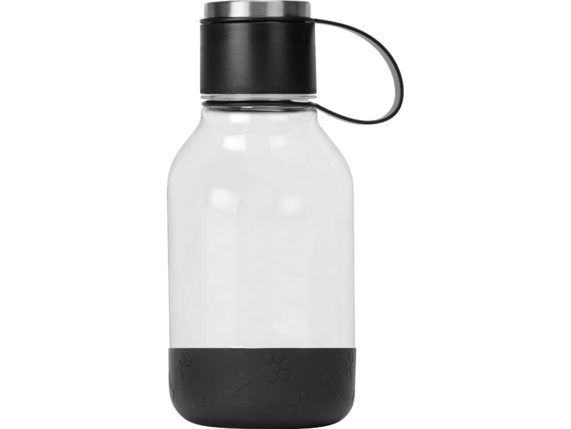 Бутылка для воды 2-в-1 DOG BOWL BOTTLE, 1500 мл  (черный)  (Изображение 4)
