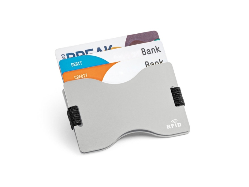 Визитница с защитой RFID MULLER (серебристый)  (Изображение 2)