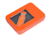 Металлическая упаковка для флешки (оранжевый)  (Изображение 1)