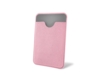 Картхолдер с креплением на телефон Favor (розовый)  (Изображение 1)
