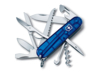 Нож перочинный Huntsman, 91 мм, 15 функций (синий прозрачный)  (Изображение 1)