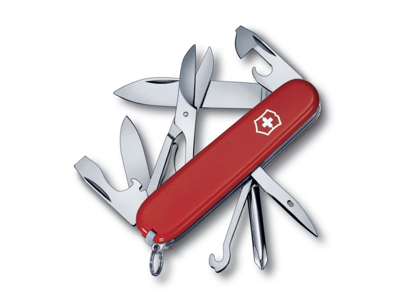 Нож перочинный VICTORINOX Super Tinker, 91 мм, 14 функций, красный (Изображение 1)