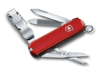 Нож-брелок VICTORINOX NailClip 580, 65 мм, 8 функций, красный (Изображение 1)