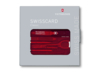 Швейцарская карточка SwissCard Classic, 10 функций (красный прозрачный)  (Изображение 5)