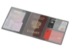Обложка на магнитах для автодокументов и паспорта Favor (серый/красный)  (Изображение 2)