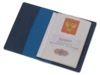 Обложка для паспорта с RFID защитой отделений для пластиковых карт Favor (синий)  (Изображение 2)
