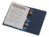 Обложка для паспорта с RFID защитой отделений для пластиковых карт Favor (синий)  (Изображение 3)