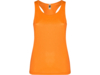 Топ спортивный Shura женский (неоновый оранжевый) 2XL (Изображение 1)