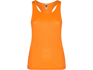 Топ спортивный Shura женский (неоновый оранжевый) 2XL