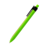 Ручка пластиковая с текстильной вставкой Kan, зеленый (Изображение 2)