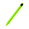 Ручка пластиковая с текстильной вставкой Kan, зеленый (Изображение 3)