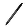 Ручка пластиковая с текстильной вставкой Kan, черный (Изображение 1)