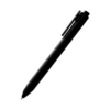 Ручка пластиковая с текстильной вставкой Kan, черный (Изображение 2)