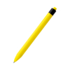 Ручка пластиковая с текстильной вставкой Kan, желтый (Изображение 3)