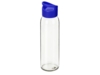 Стеклянная бутылка  Fial, 500 мл (синий/прозрачный)  (Изображение 1)