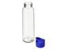 Стеклянная бутылка  Fial, 500 мл (синий/прозрачный)  (Изображение 3)