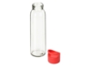 Стеклянная бутылка  Fial, 500 мл (красный/прозрачный)  (Изображение 3)