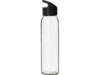 Стеклянная бутылка  Fial, 500 мл (черный/прозрачный)  (Изображение 2)