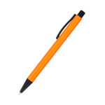 Ручка металлическая Deli, оранжевый