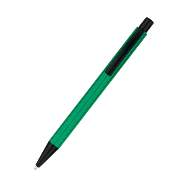 Ручка металлическая Deli, зеленый (Изображение 2)