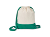 Сумка в формате рюкзака из 100% хлопка ROMFORD (зеленый)  (Изображение 1)