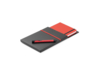 Подарочный набор SHAW: блокнот A5, шариковая ручка (красный)  (Изображение 3)