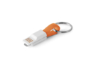 USB-кабель с разъемом 2 в 1 RIEMANN (оранжевый) 