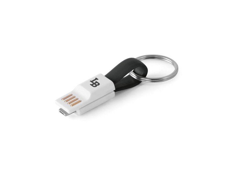 USB-кабель с разъемом 2 в 1 RIEMANN (черный)  (Изображение 2)