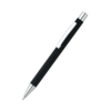 Ручка металлическая Rebecca софт-тач, черный (Изображение 1)