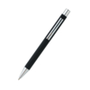 Ручка металлическая Rebecca софт-тач, черный (Изображение 2)