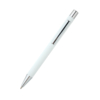 Ручка металлическая Rebecca софт-тач, белый (Изображение 2)